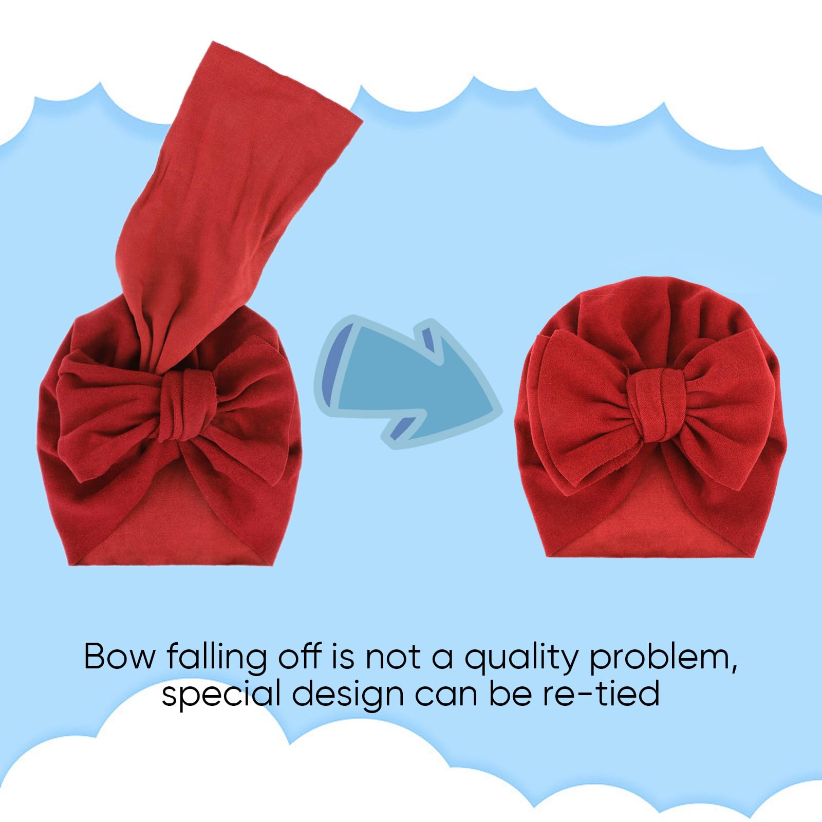 Large Bow Hat