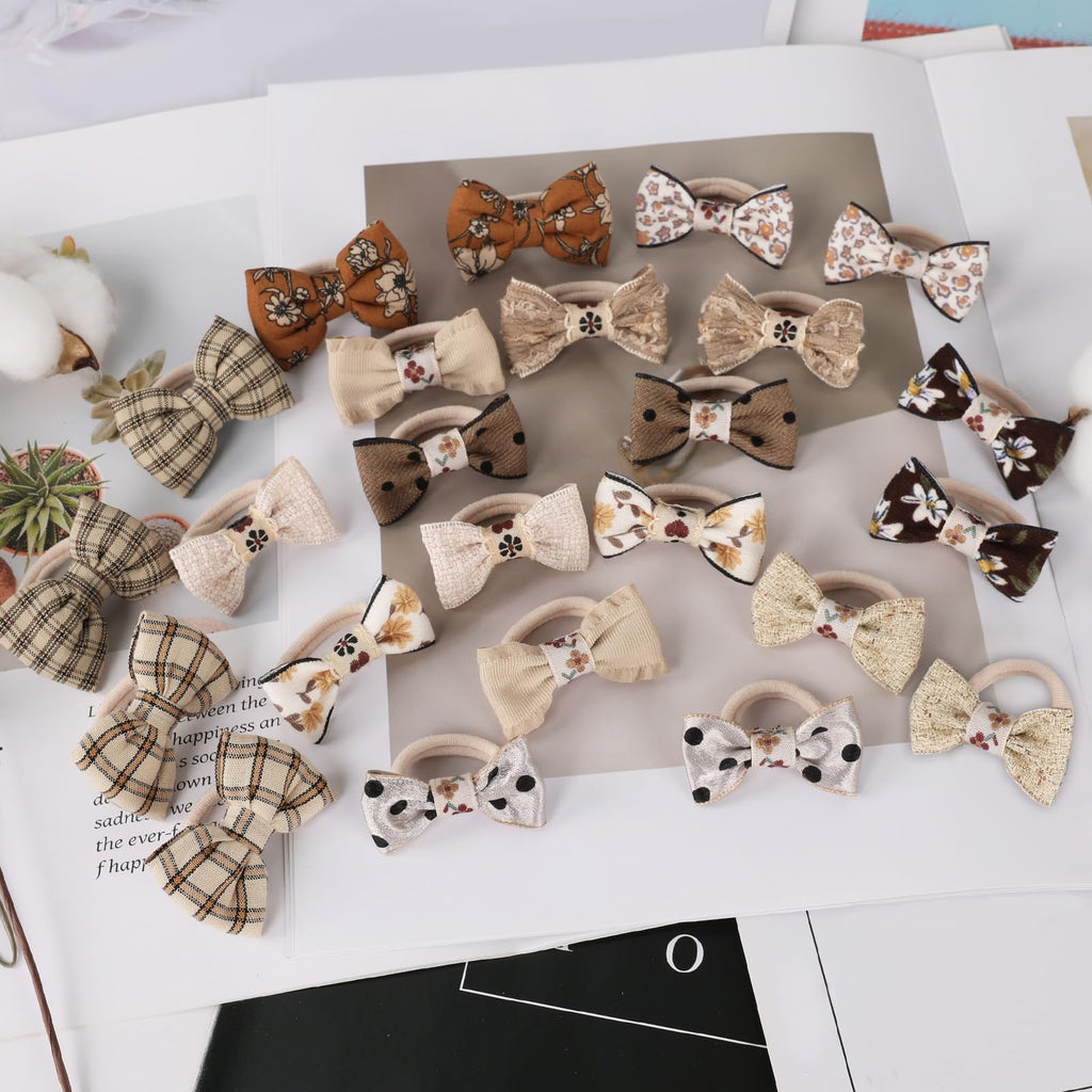 Baby Hair Ties with Bows