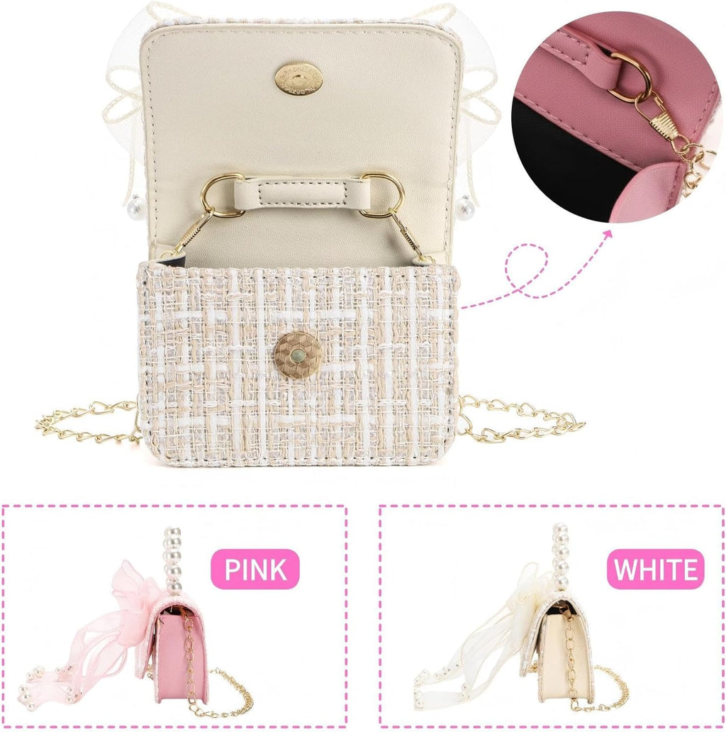 Mini Crossbody Purse with Bow