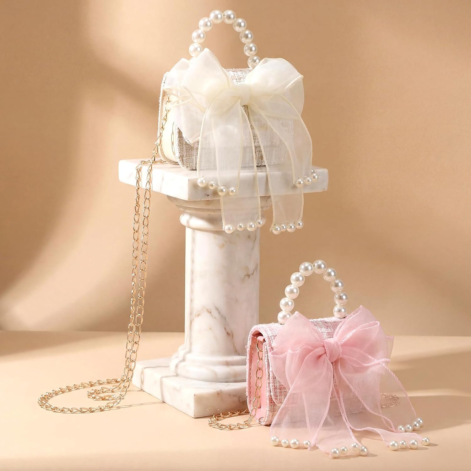 Mini Crossbody Purse with Bow