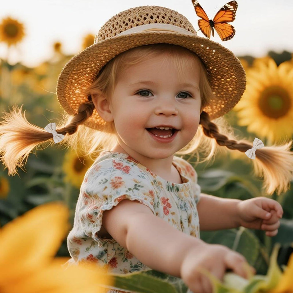 Baby Hair Ties with Bows