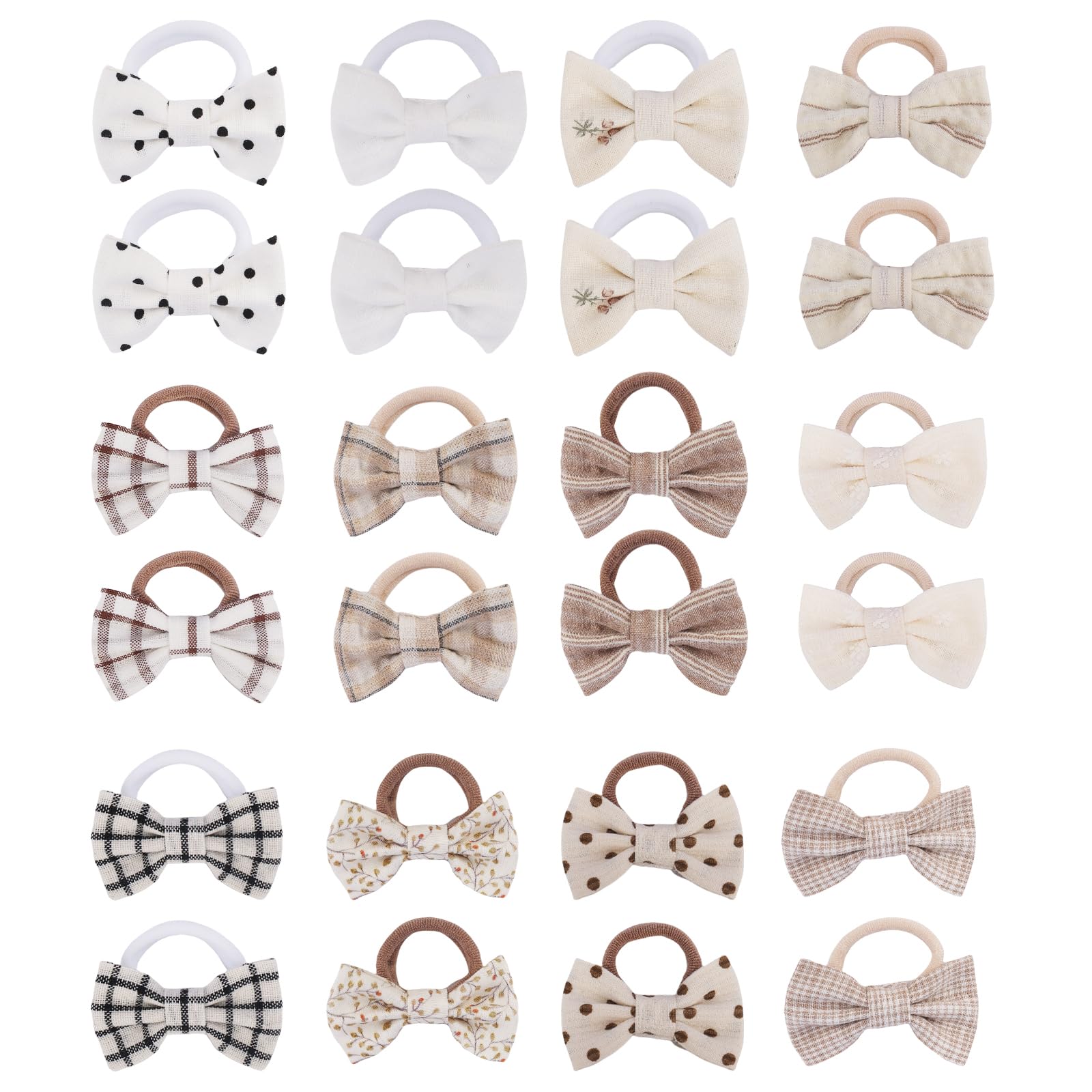 Baby Hair Ties with Bows