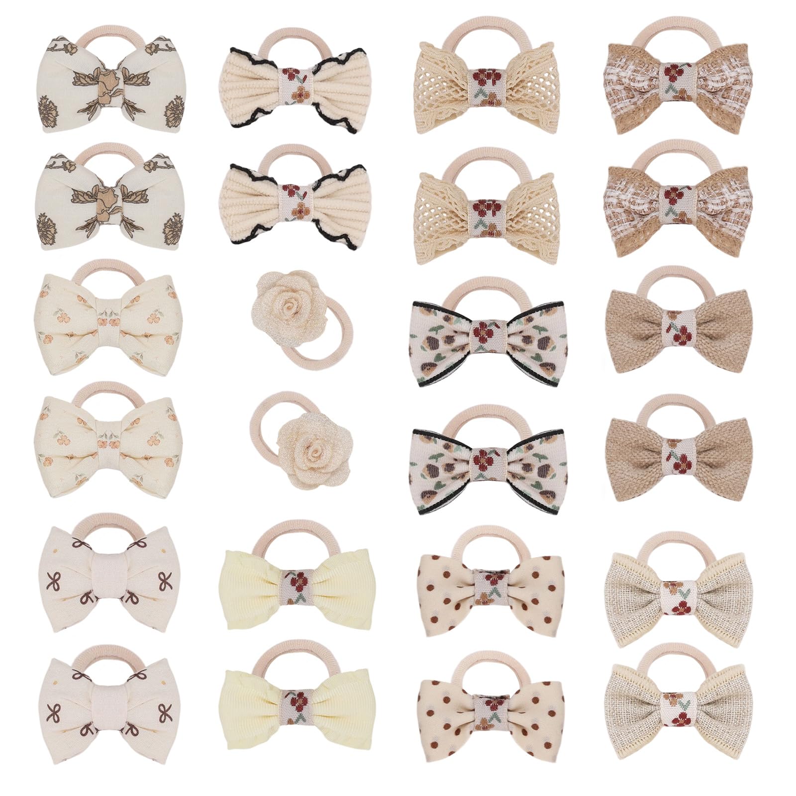 Baby Hair Ties with Bows