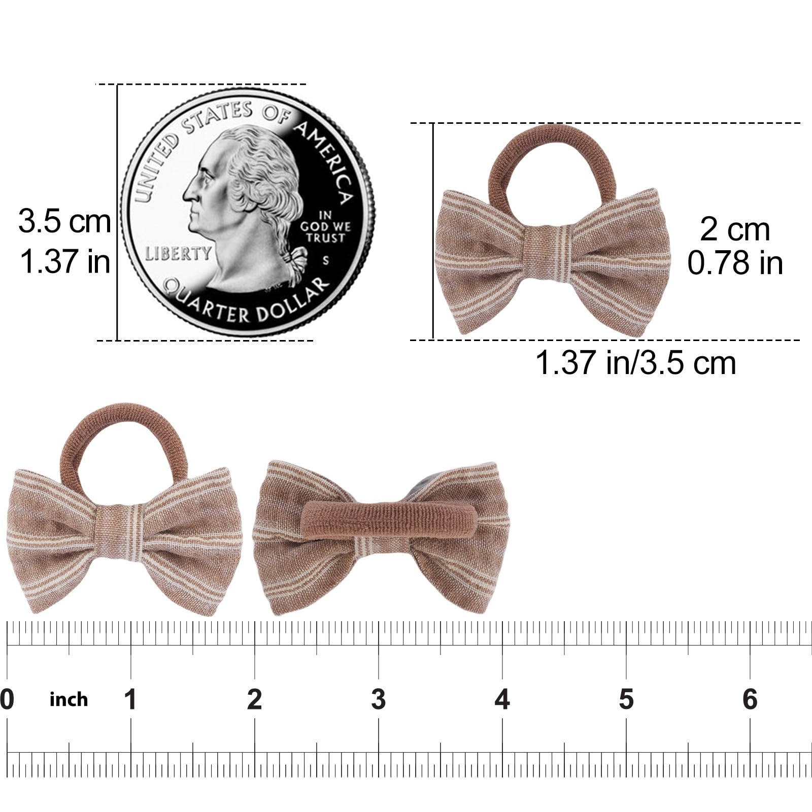 Baby Hair Ties with Bows