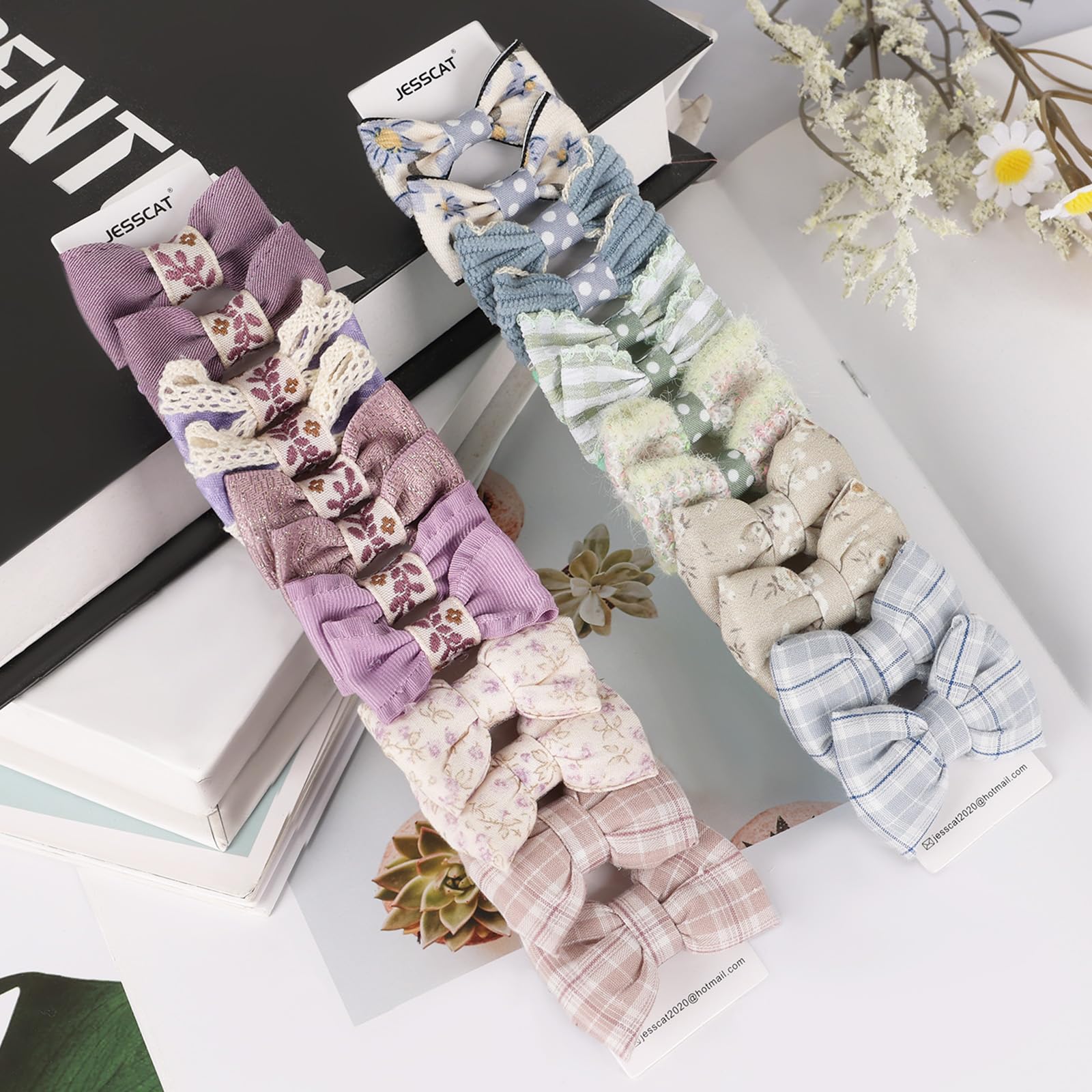Baby Hair Ties with Bows