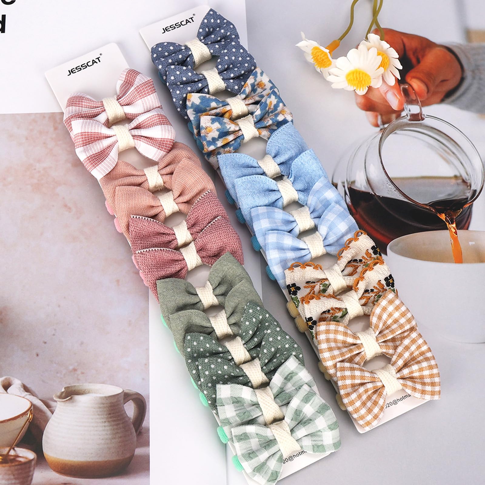 Baby Hair Ties with Bows