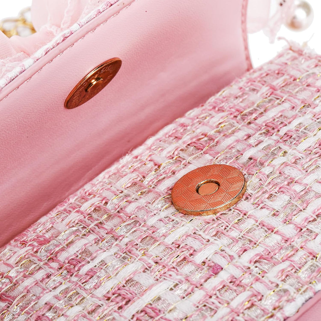 Mini Crossbody Purse with Bow