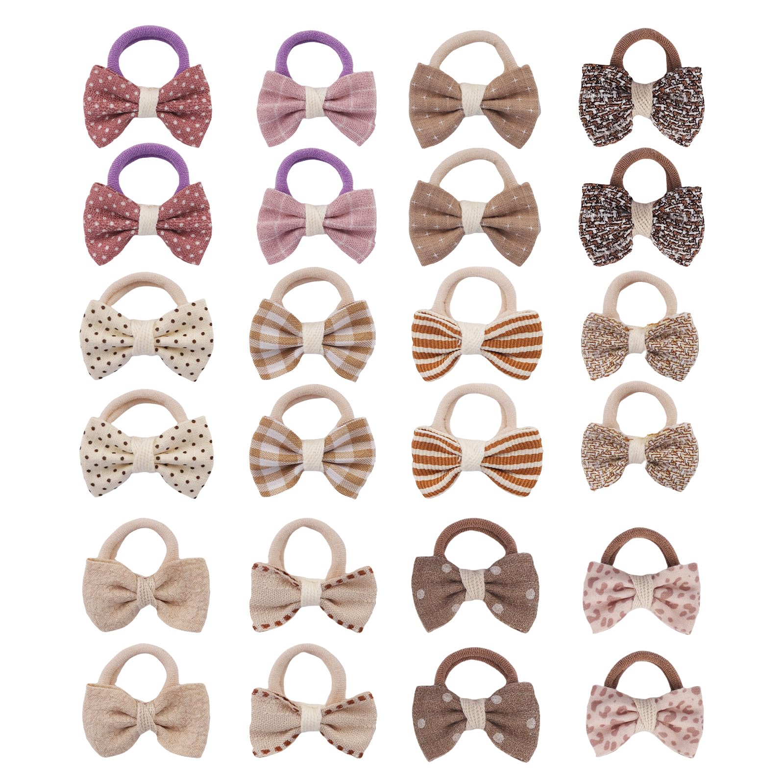 Baby Hair Ties with Bows
