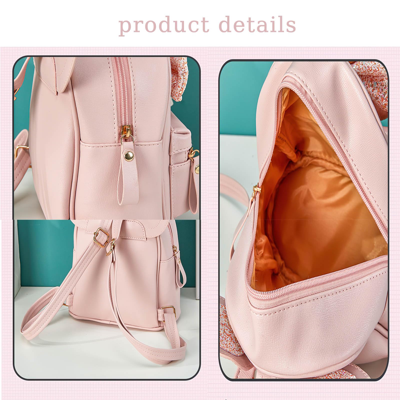 Mini Pink Backpack
