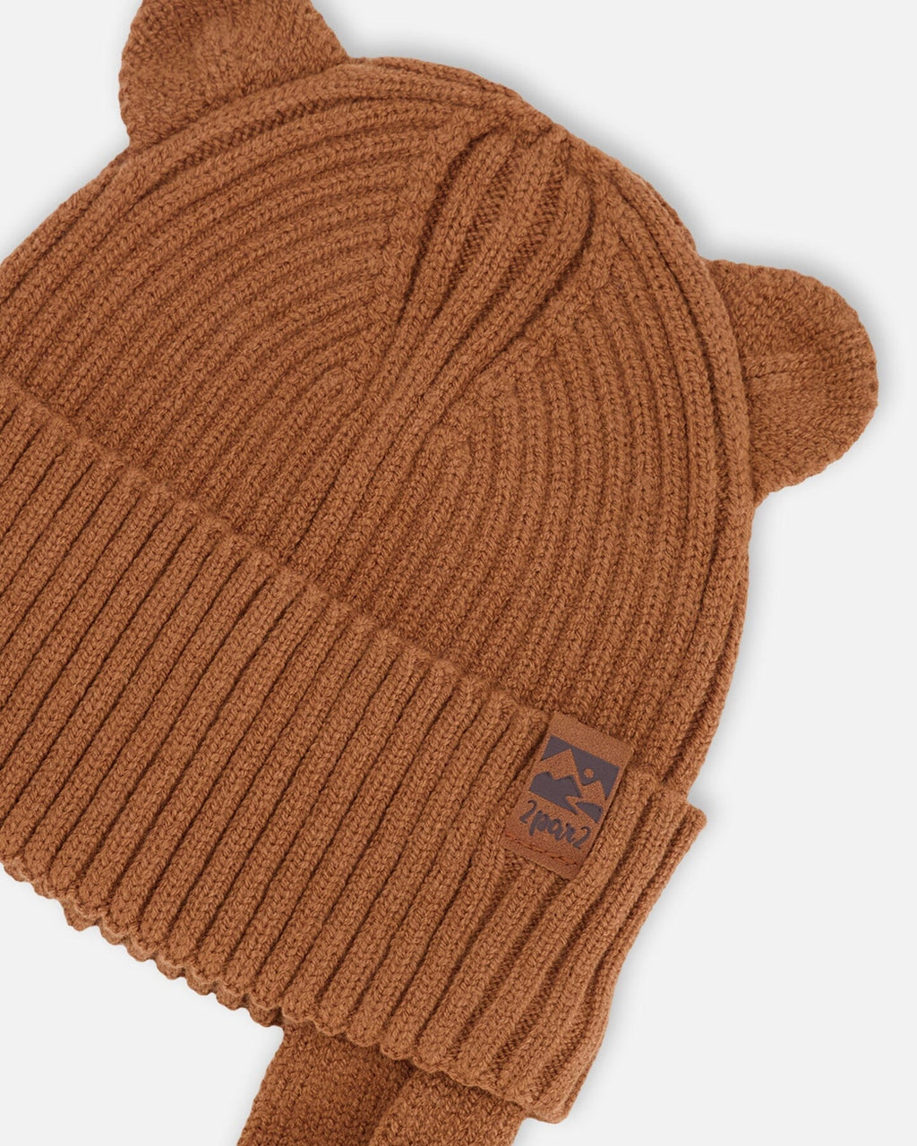 Brown Knit Hat