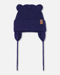 Baby Knit Hat Navy Blue