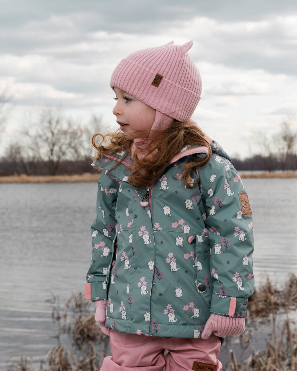Baby Knit Hat Pale Pink