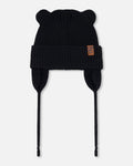 Black Knit Hat