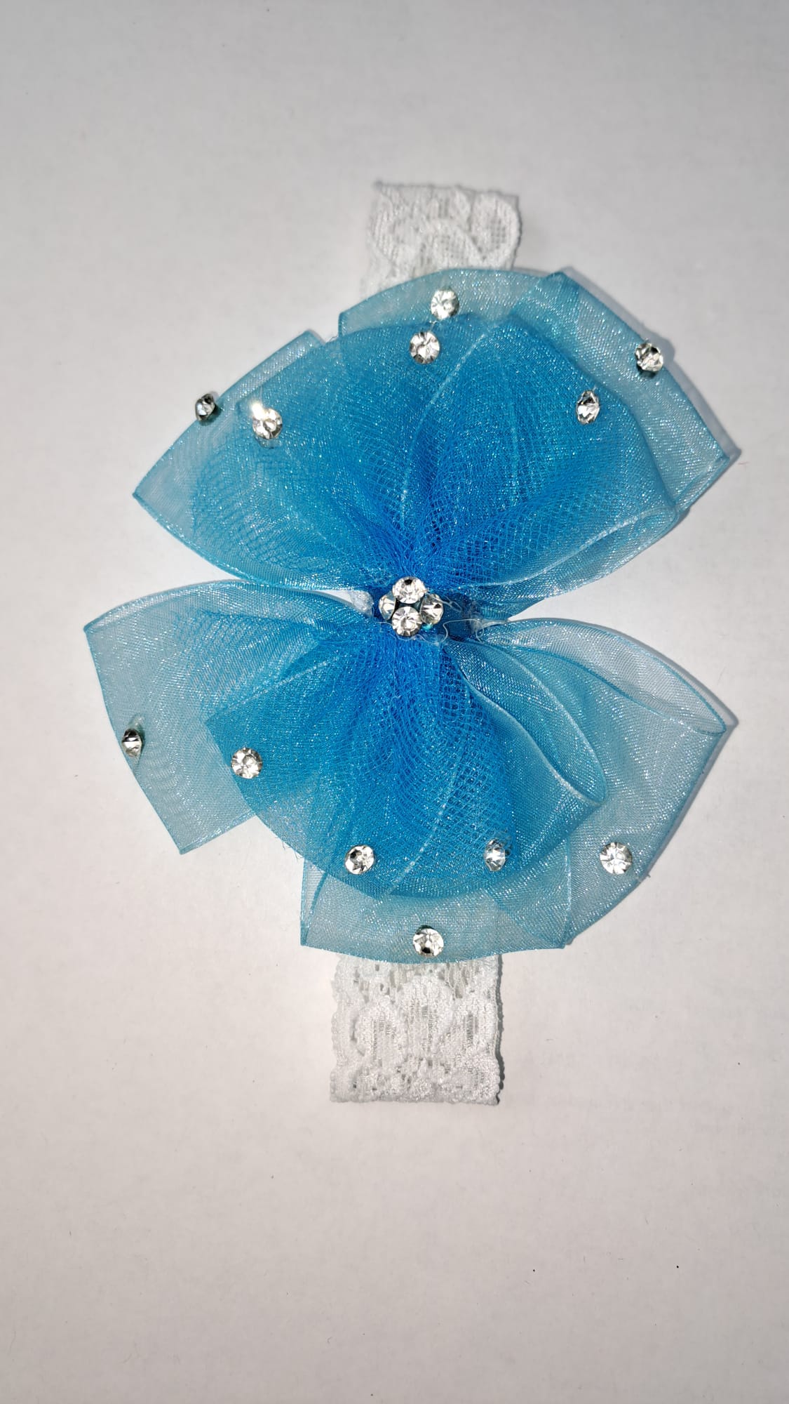 Rhinestone Bow Headband