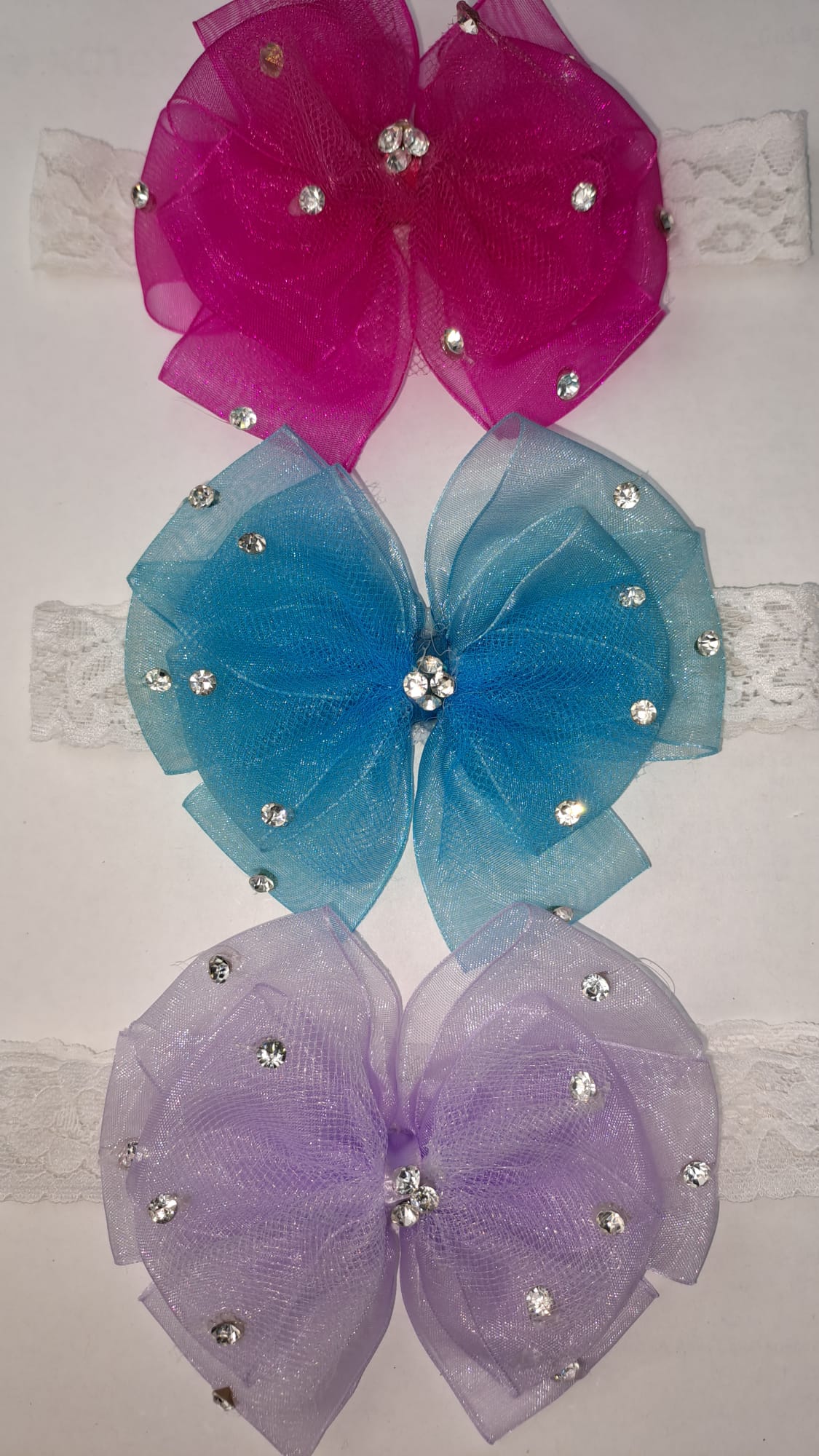 Rhinestone Bow Headband