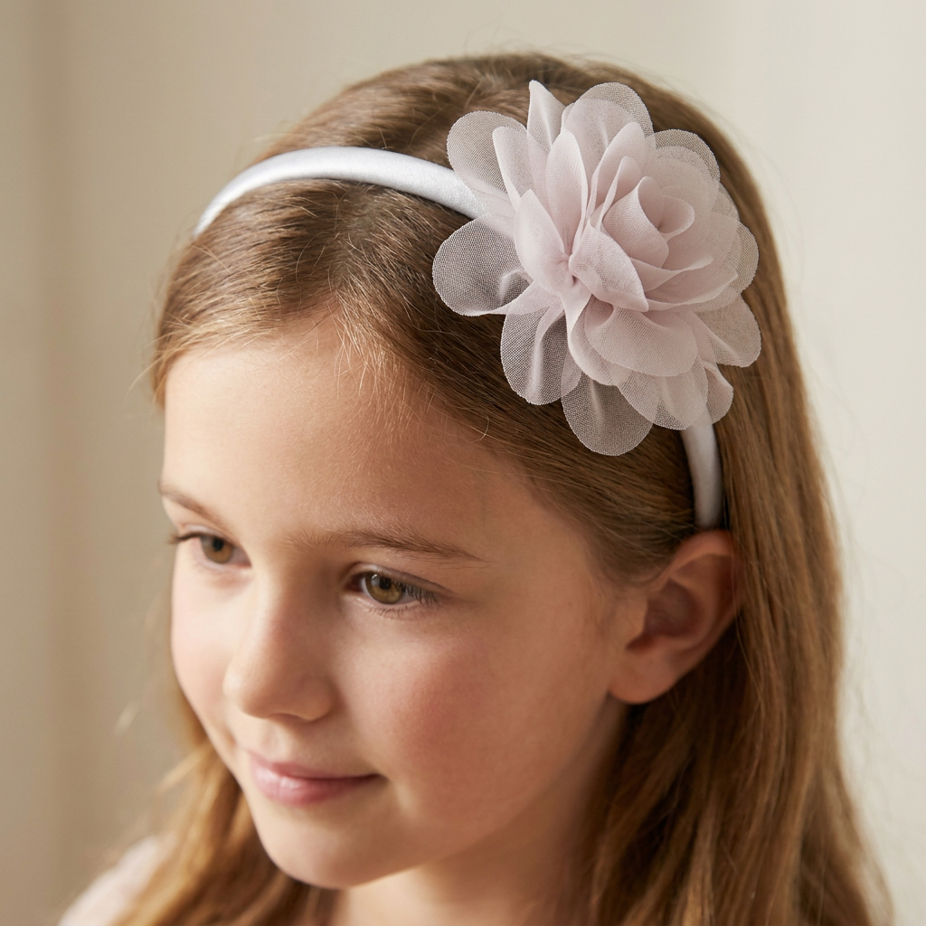 Pink Peony Headband